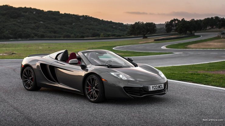 安卓手机汽车 超跑 迈凯轮 2013款 McLaren MP4-12C Spider高清壁纸