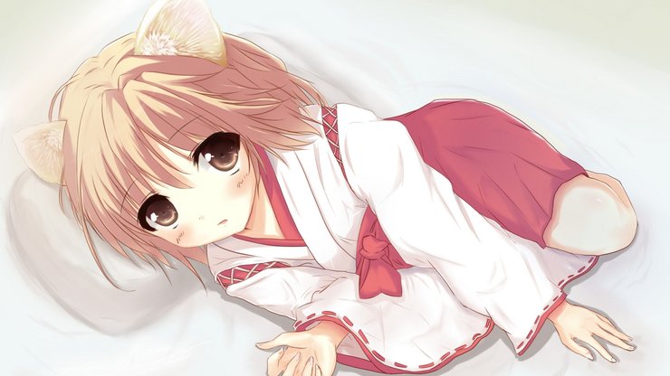 安卓手机动漫 动漫少女 插画 可爱 萝莉控 猫女郎高清壁纸