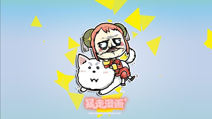 安卓手机动漫 插画 恶搞 搞笑 暴走漫画 银魂高清壁纸