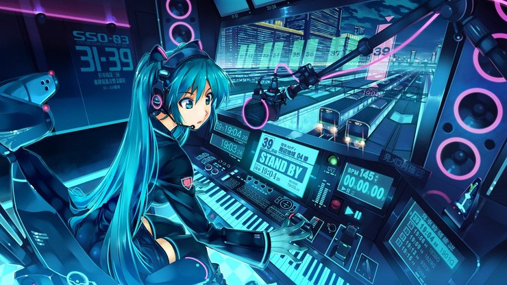 安卓手机动漫 卡通 初音 妹子 萝莉高清壁纸
