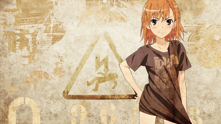 安卓手机卡通 动漫 日本 CG 科学的电磁炮 科幻 超能力 御坂美琴 美少女 小清新 草泥马 纯真高清壁纸