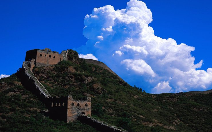 安卓手机开阔 风景 大气 旅游 风光 旅游胜地 长城 万里长城高清壁纸