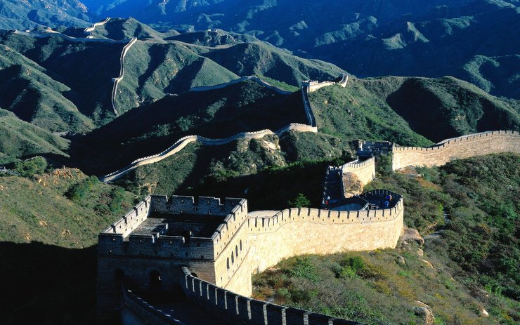 安卓手机开阔 风景 大气 旅游 风光 旅游胜地 长城 万里长城高清壁纸