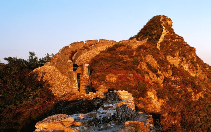 安卓手机开阔 风景 大气 旅游 风光 旅游胜地 长城 万里长城高清壁纸