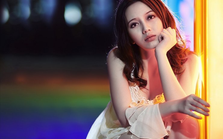 安卓手机美女 靓女 漂亮 性感 心动高清壁纸