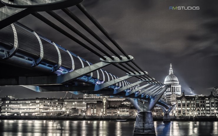 安卓手机风景 城市 英国 伦敦 夜景高清壁纸