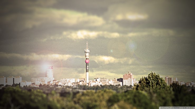 安卓手机风景 城市 南非 约翰内斯堡高清壁纸