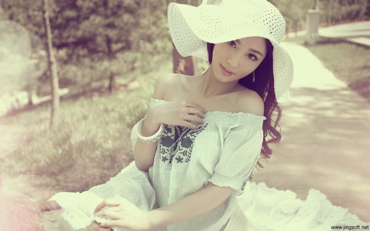 安卓手机美女 清纯可爱 萌妹子高清壁纸