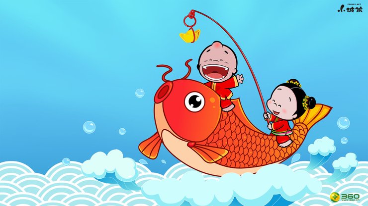 安卓手机动漫 360原创 小破孩高清壁纸