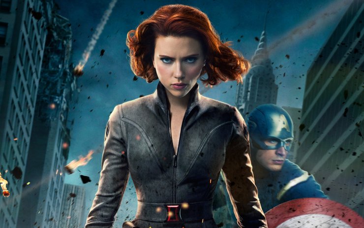 安卓手机影视 欧美电影 复仇者联盟 The Avengers 火爆动作 斯嘉丽约翰逊高清壁纸