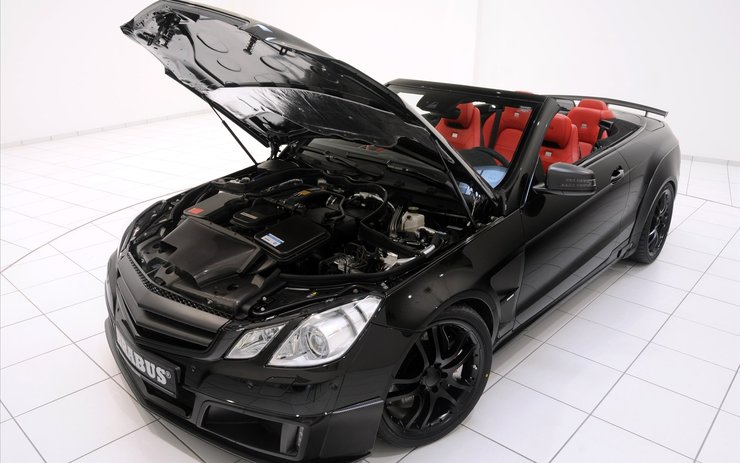 安卓手机Brabus Cabriolet 巴博斯 改装车 奔驰 汽车 宽屏高清壁纸