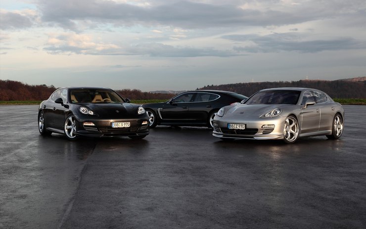 安卓手机TECHART Porsche Panamera 保时捷 汽车 跑车 宽屏高清壁纸
