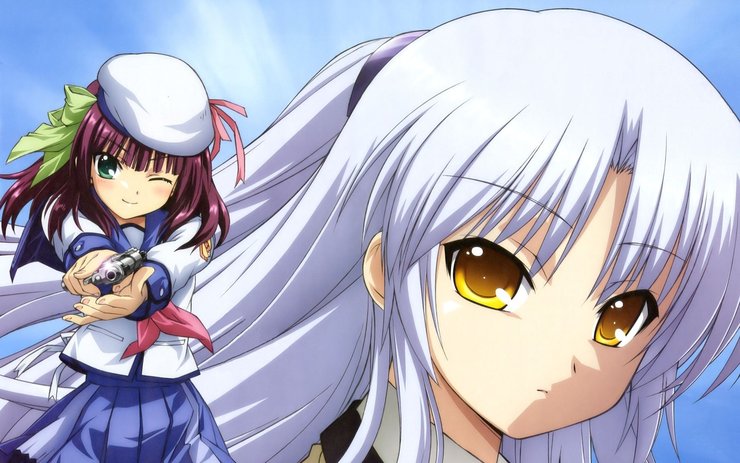 安卓手机Angel Beats 动漫 萝莉高清壁纸