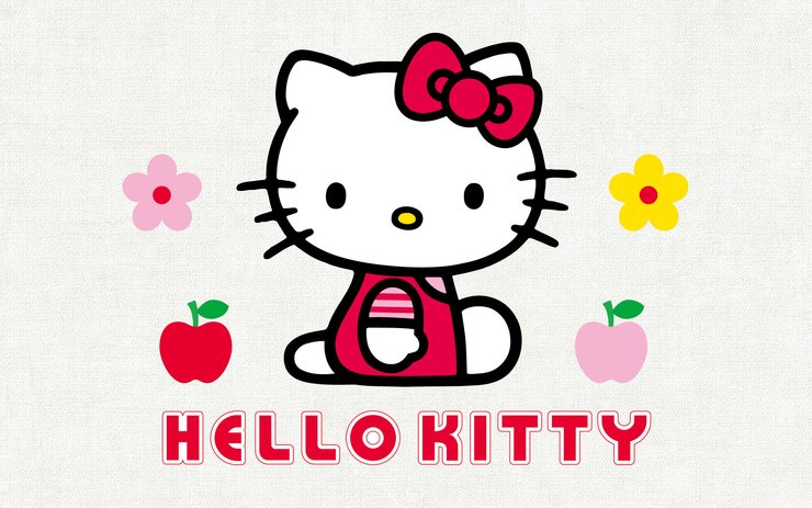 安卓手机Hello Kitty 可爱 卡通 宽屏高清壁纸