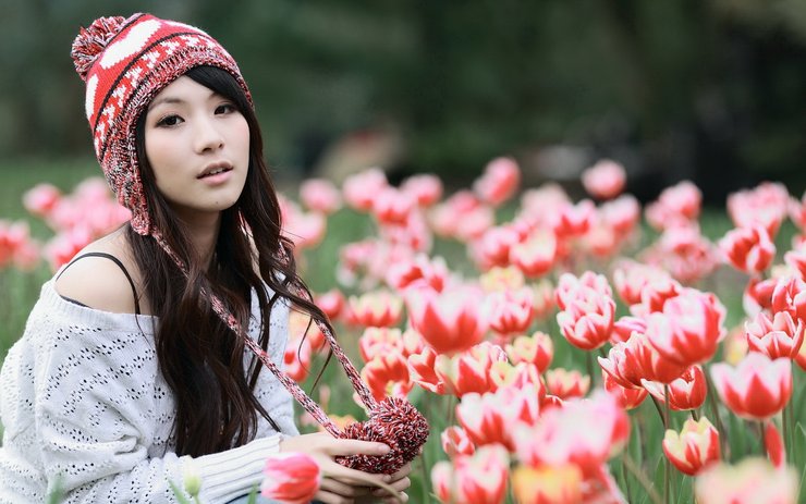 安卓手机美女 清纯可爱 萌妹子高清壁纸