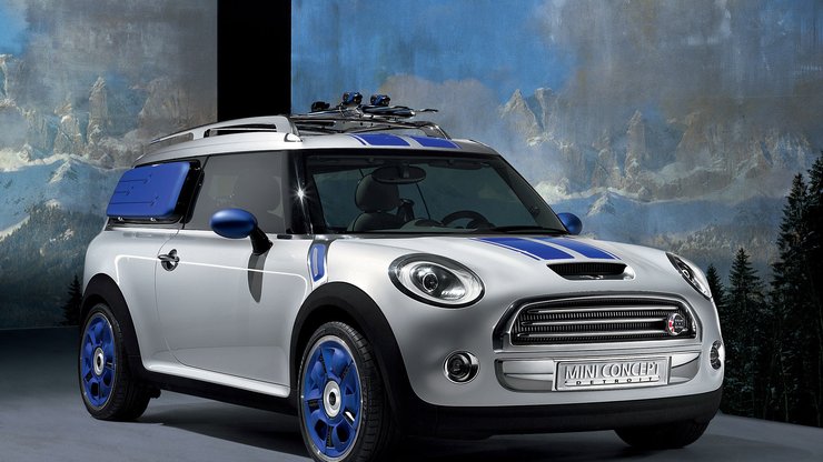 安卓手机MINI Concept 汽车 宽屏 概念车高清壁纸