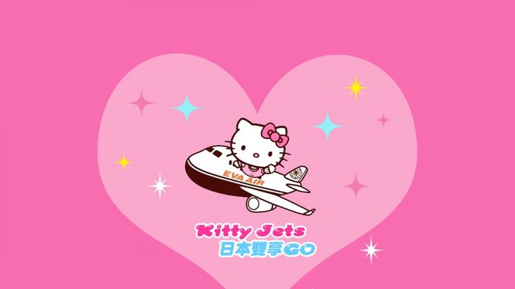 安卓手机Hello Kitty 广告高清壁纸
