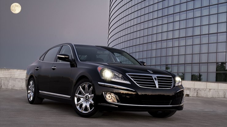 安卓手机Hyundai Equus 现代 雅科仕 宽屏 汽车高清壁纸