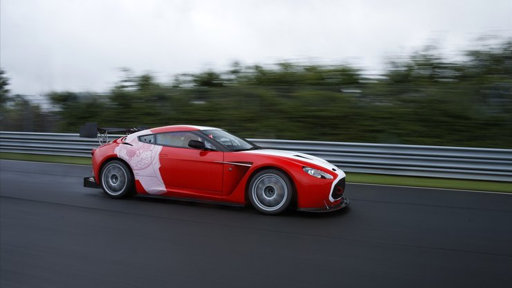 安卓手机Aston Martin Zagato 阿斯顿 马丁 赛道版 汽车 跑车 赛车 宽屏高清壁纸