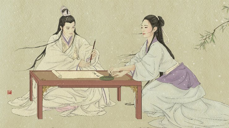 安卓手机手绘 古风 花千骨 唯美高清壁纸