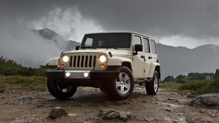 安卓手机JEEP Wrangler 吉普 牧马人 汽车 宽屏高清壁纸