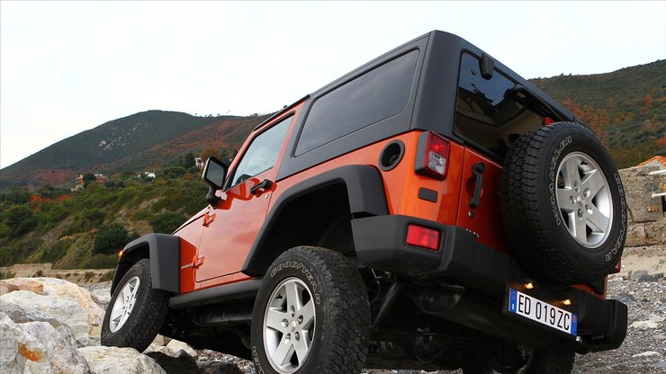 安卓手机JEEP Wrangler 吉普 牧马人 汽车 宽屏高清壁纸