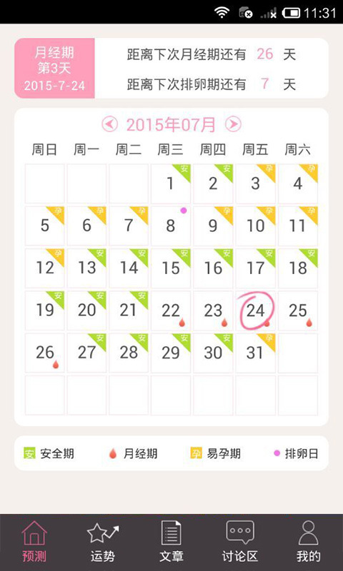 安全期
