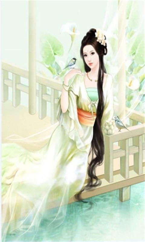 唯美古风系美女动态壁纸图片
