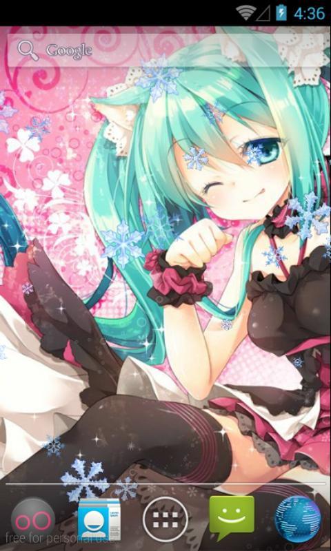 高清初音未来动态壁纸截图2