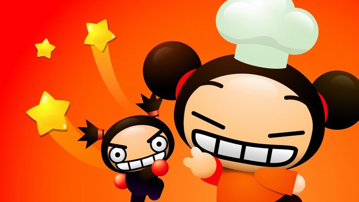 安卓动漫 卡通 pucca 中国娃娃 可爱手机壁纸