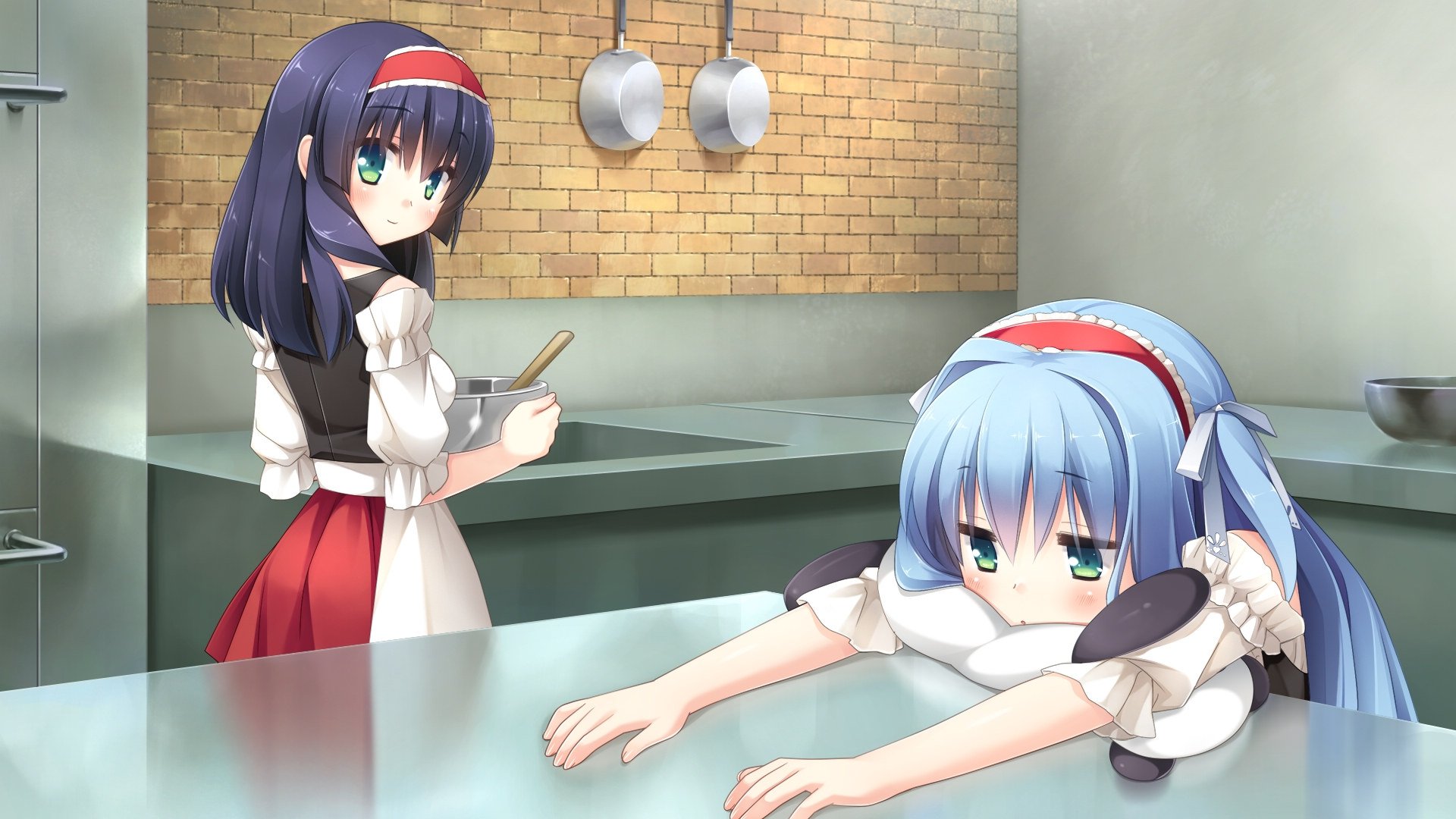 android安卓动漫 动漫少女 可爱 萝莉 仓野家的双子高清手机壁纸免费