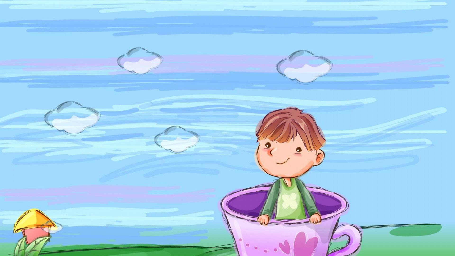 快乐 童年 卡通 可爱高清手机壁纸免费下载,安心市场-用安卓,要安心